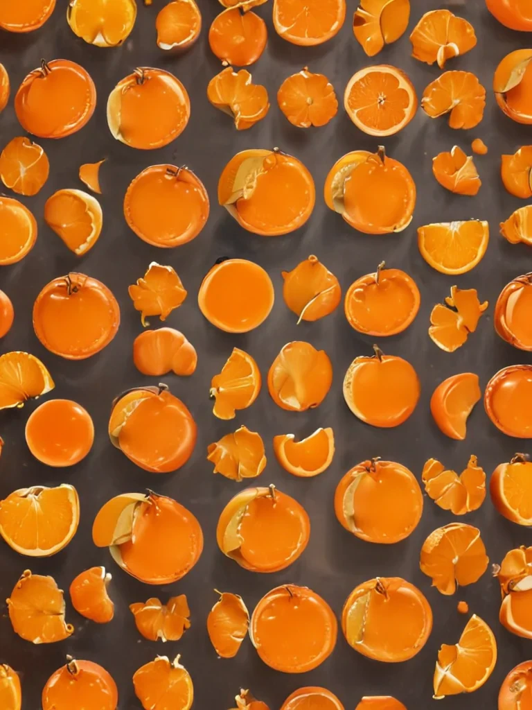 cute orange background