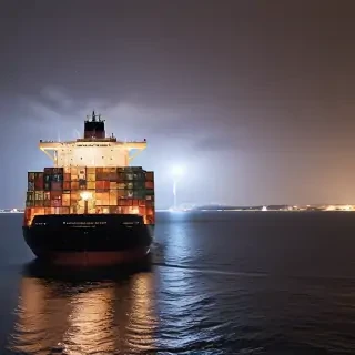 container ship