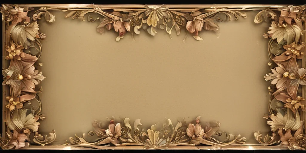 floral page borders