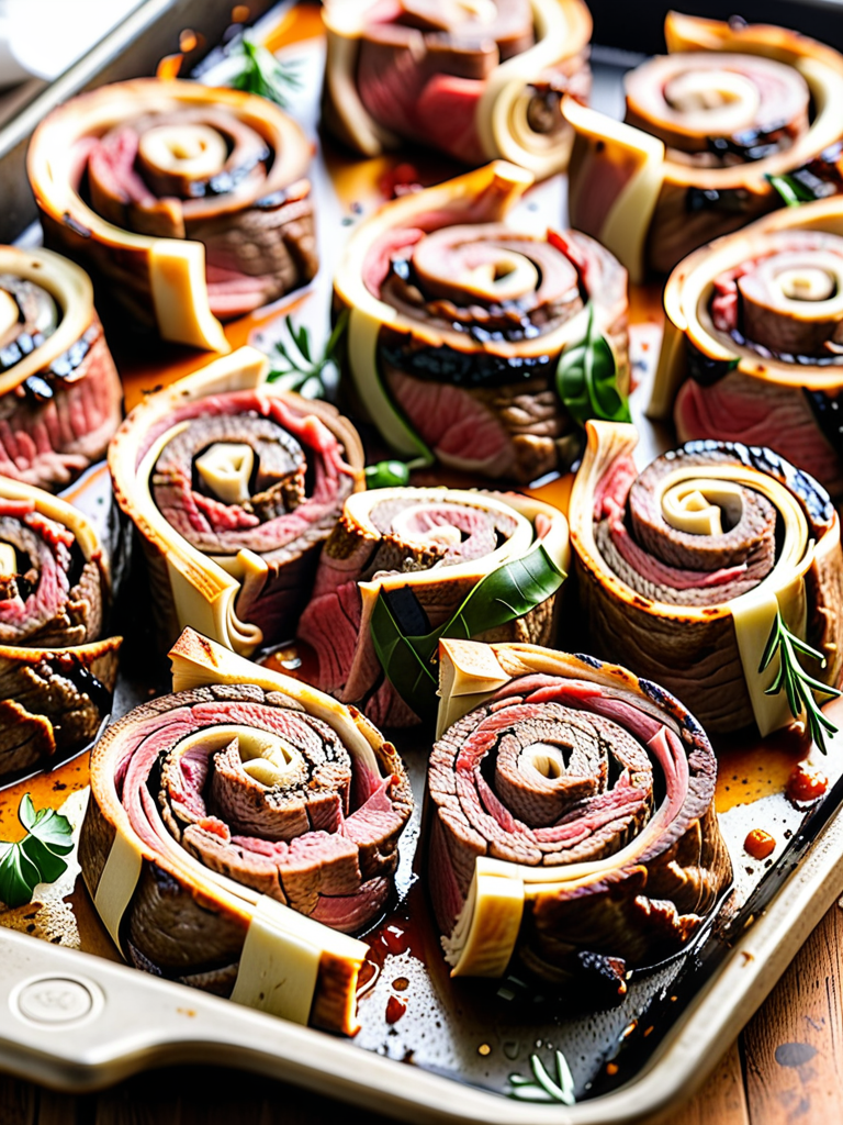 how long to cook steak pinwheels in oven at 400