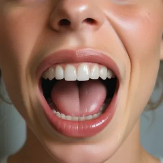 mouth transparent