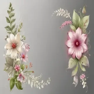 flowers border png