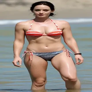 emily blunt bikini