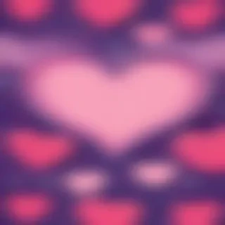 cute heart backgrounds
