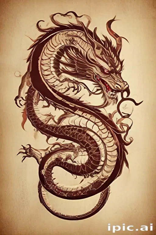chinese dragon background