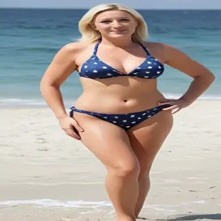 marine le pen bikini