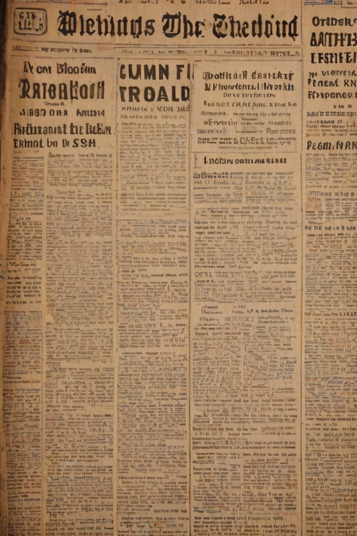 old newspaper background