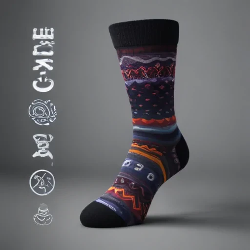sock mockup