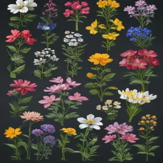 free wildflower clipart