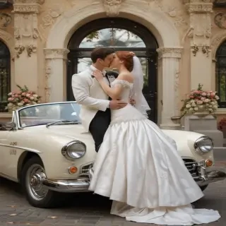 just married