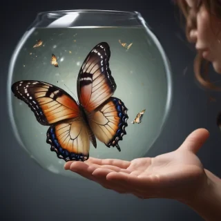 butterfly draing