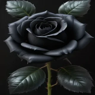 aesthetic black rose wallpaper