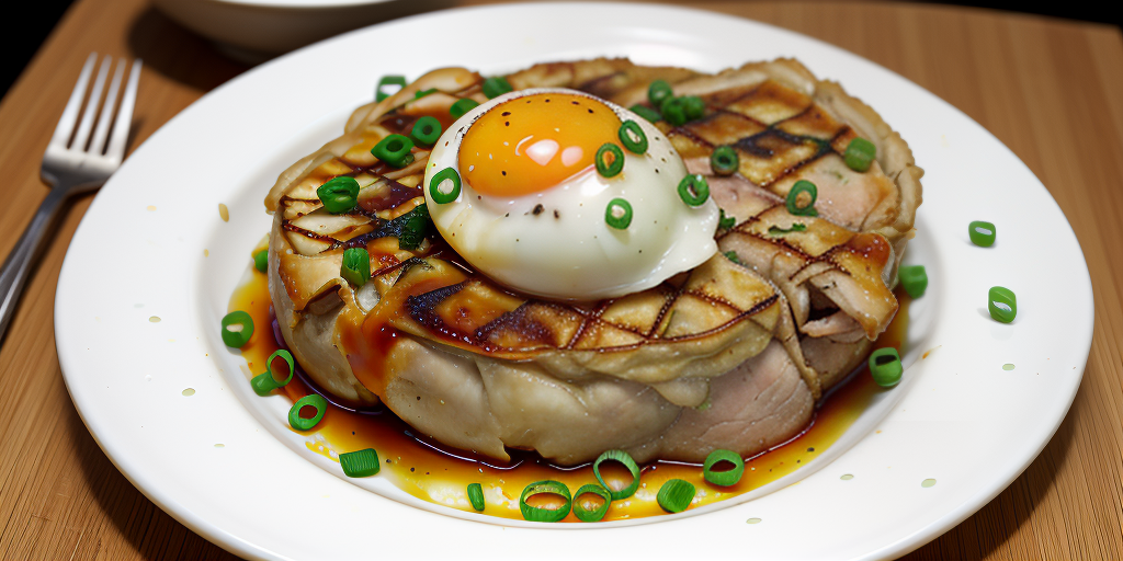 roast pork egg foo young