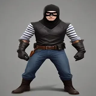 robber clipart