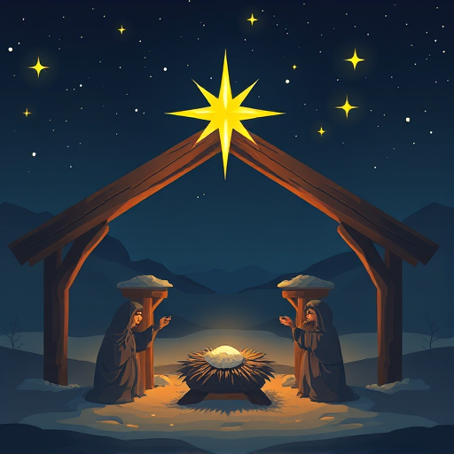 manger scene images free