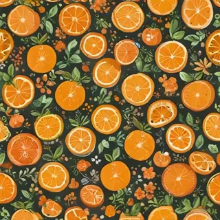 cute orange background
