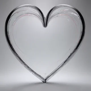 heart outline transparent