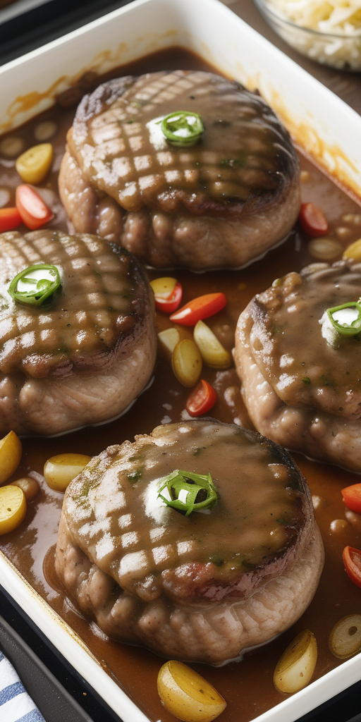 hamburger steak recipe in oven
