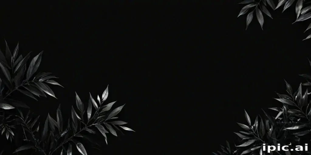 aesthetic background black