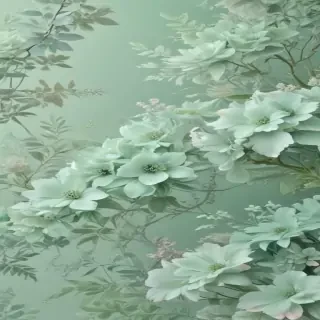 pastel green aesthetic wallpaper