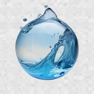 water transparent background