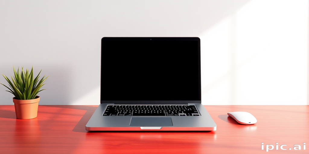 laptop computer mockup