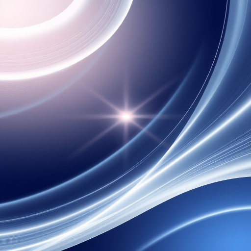 create an abstract background with smooth flowing white lines and a bright central light burst