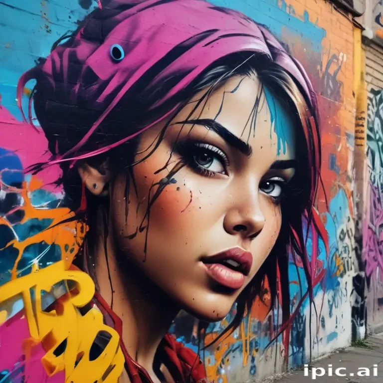 graffiti art background
