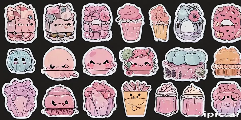 aesthetic stickers printable