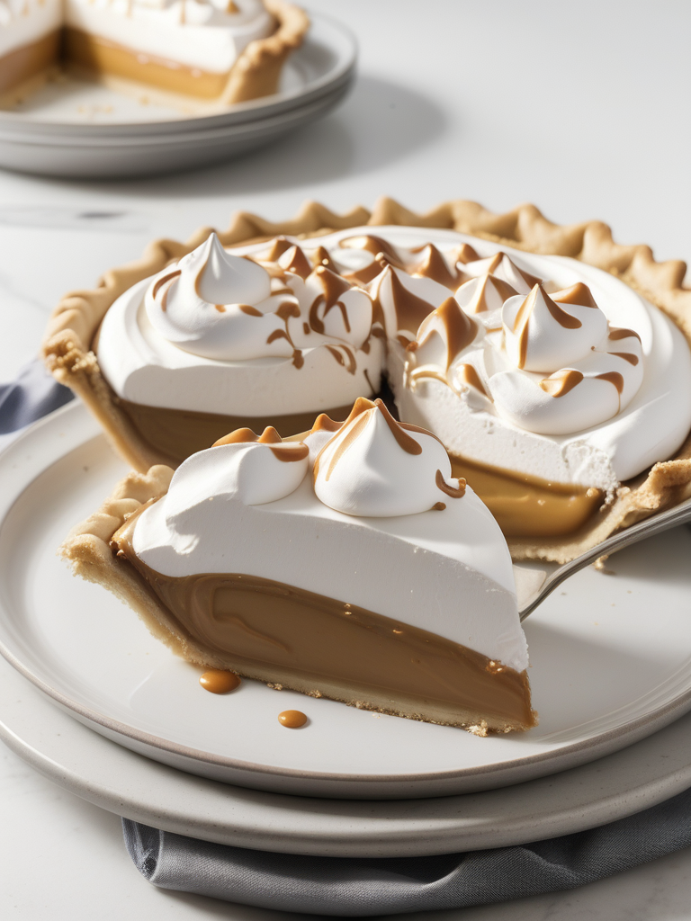 caramel cream pie recipe with marshmallow fluff