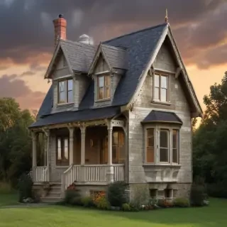 background of a house