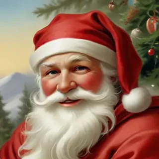 vintage santa image