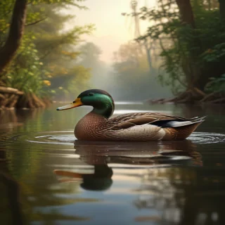 background duck