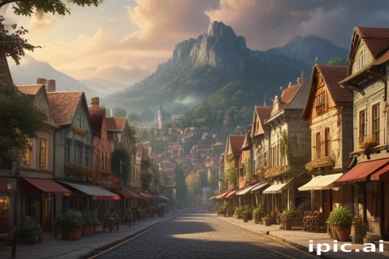 town background