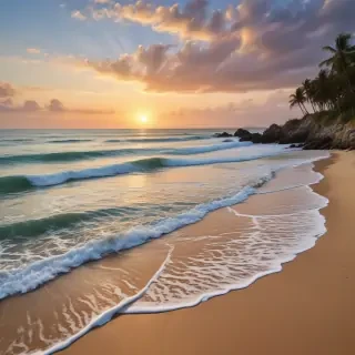 beach iphone