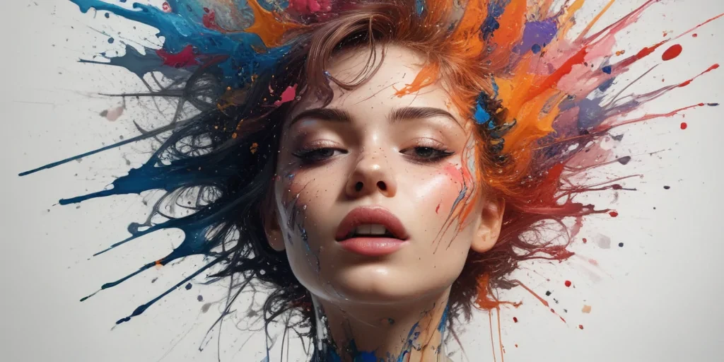 paint splatter transparent