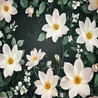 light flower background
