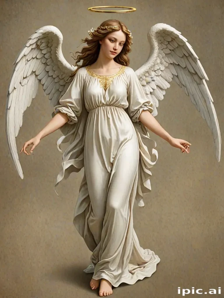 clipart of angels with wings