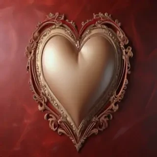 heart background aesthetic