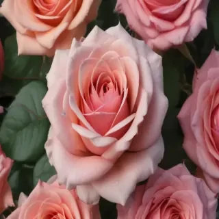 rose border