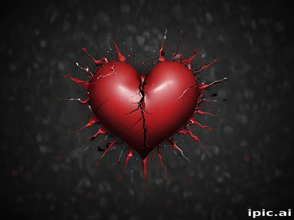 heart broke wallpaper