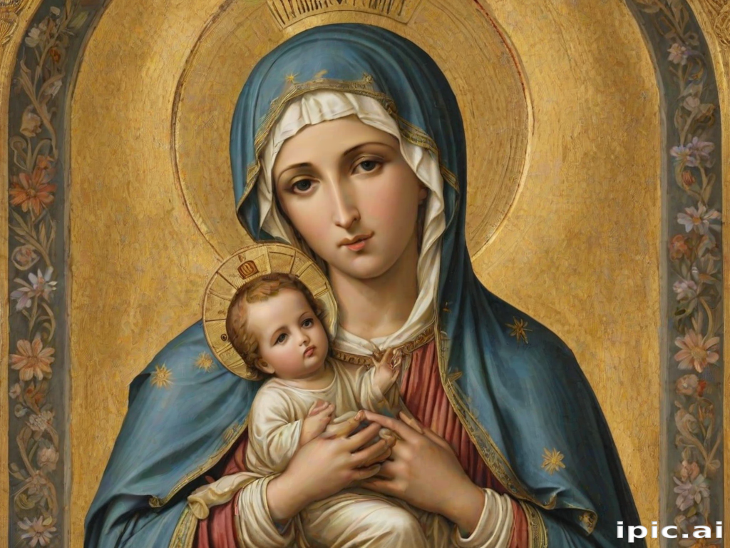 virgin mary images pictures