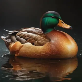 background duck