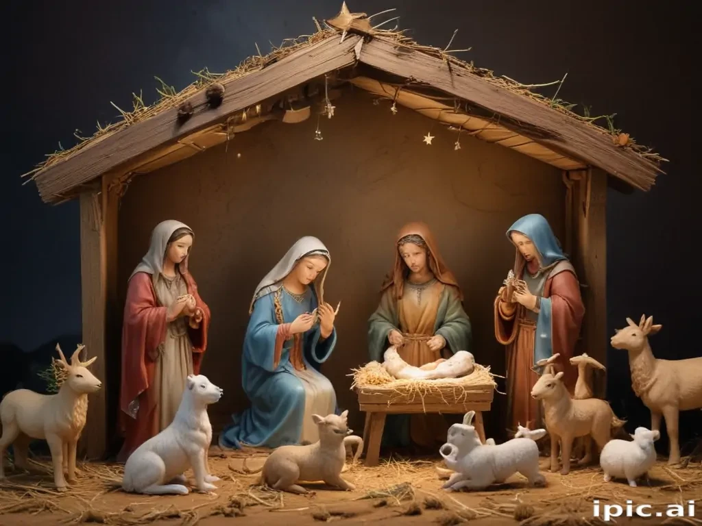 merry christmas nativity images free