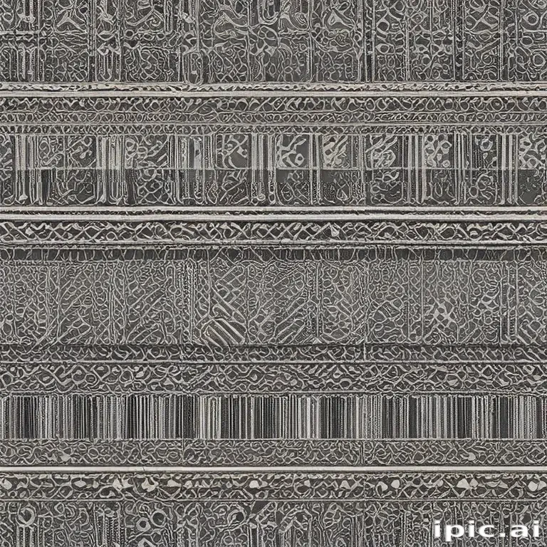 patterned line
