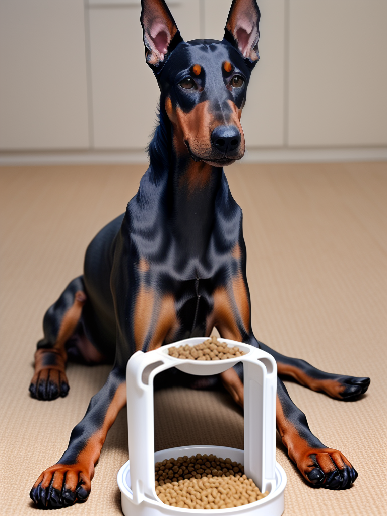 best dog food for a doberman pinscher