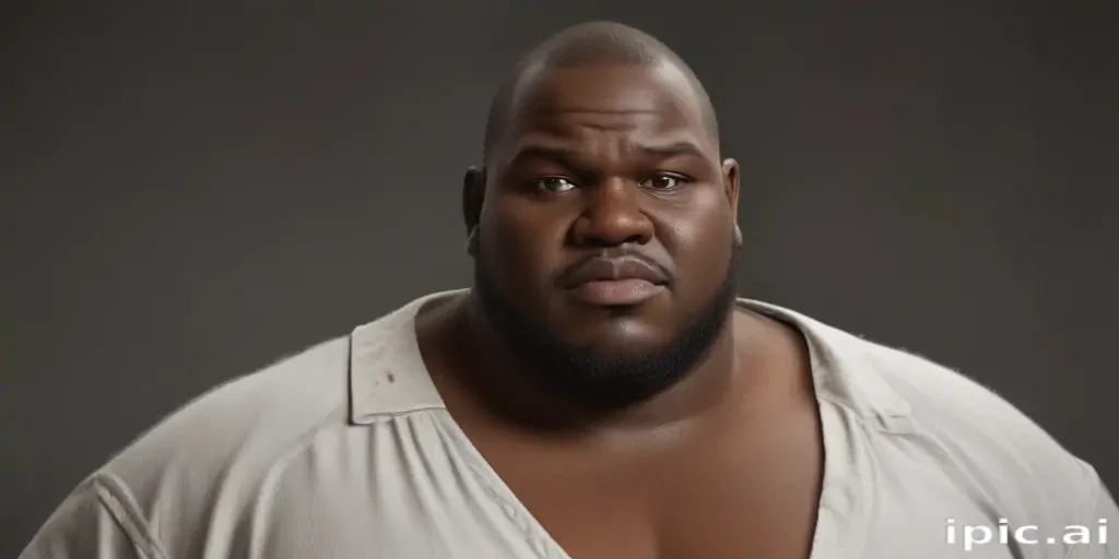 fat man black