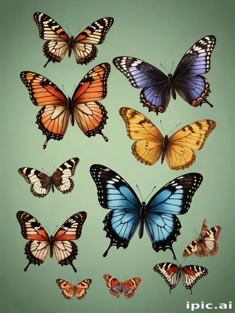 butterflies png