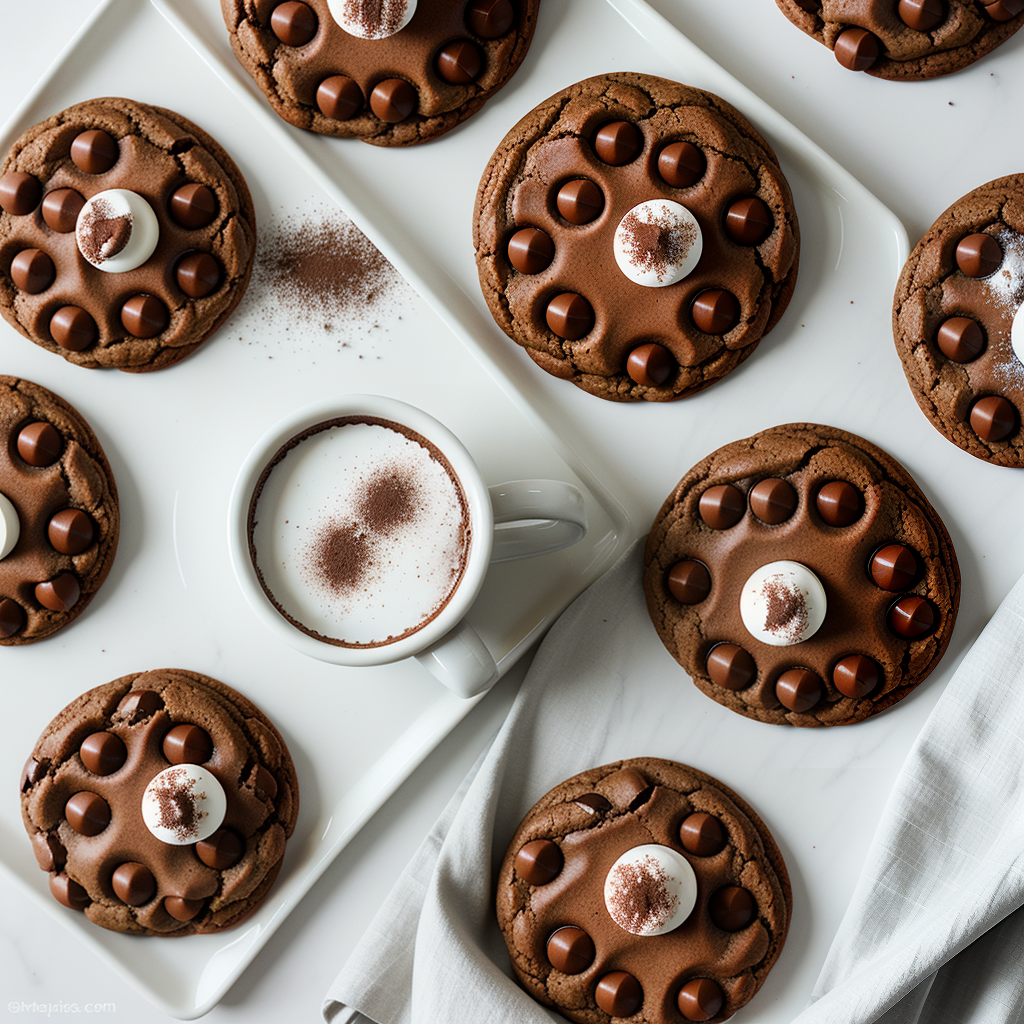 3 ingredient hot chocolate cookies
