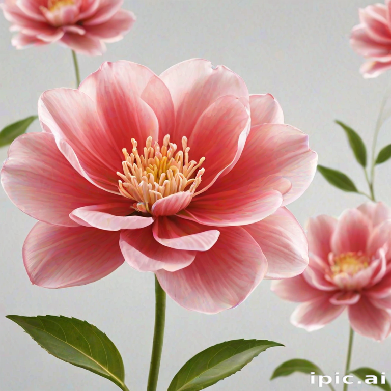 transparent flower background